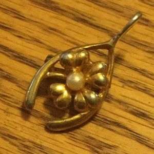 Vintage good luck pin